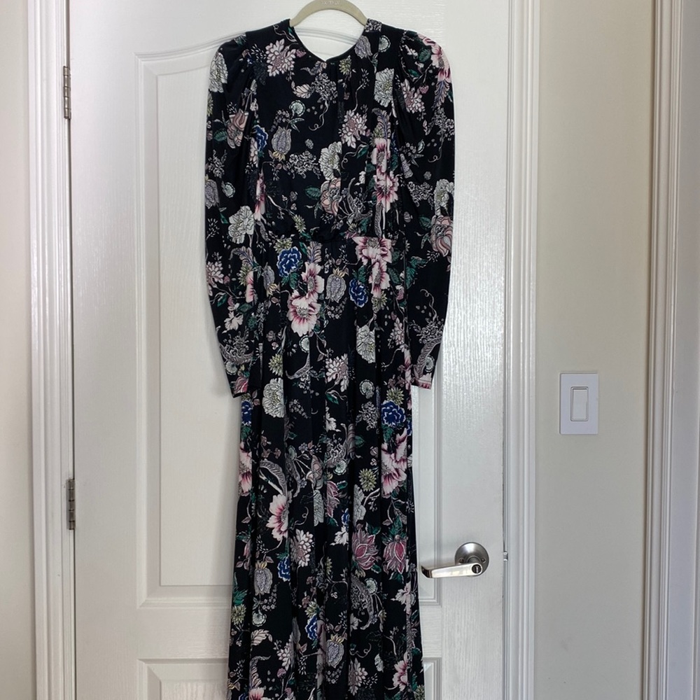 Floral midi dress